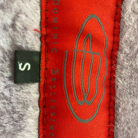 Dominic Bellissimo Lilac Shearling Coat PREOWNED size -S - Picture 8 of 9